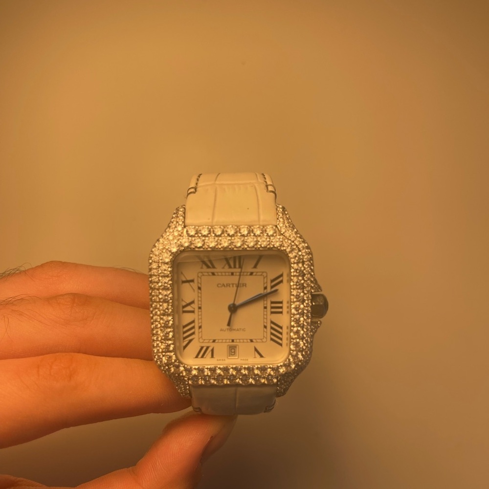 Cartier new moissanite watch